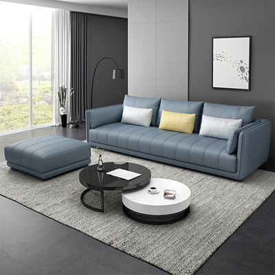 Three-person Cloth Sofa Small Apartment