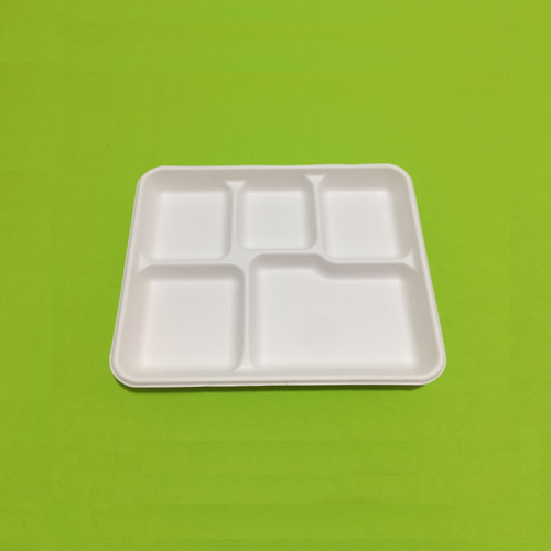 Biodegradable 5 Compartment Trays